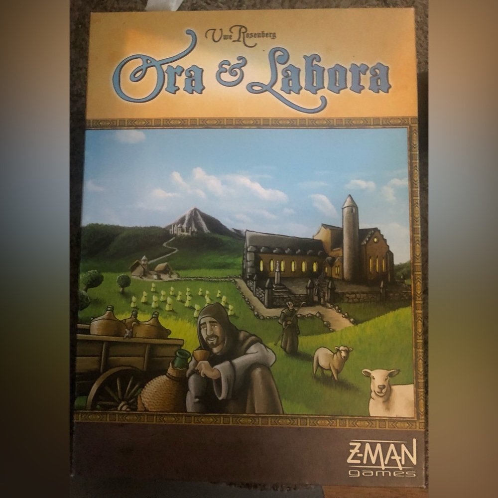 Ora et labora uwe rosenberg board game